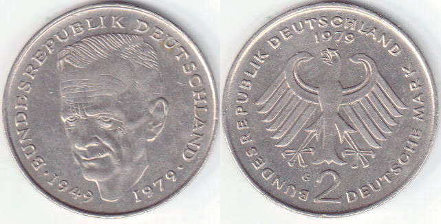 1979 G Germany 2 Mark A005739